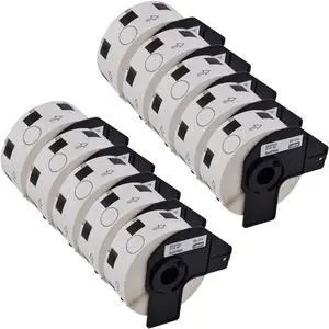 GREENCYCLE 10 Roll DK-1218 DK1218 Die-Cut Round Paper Labels Diameter 1" (0.94" Dia) Compatible for Brother QL-500, QL-570, QL-1050, 1000 Labels/Roll,with Cartridge Frames GREENCYCLE 10 Roll DK-1218 DK1218 Die-Cut Round Paper Labels Diameter 1" (0.94" Dia) Compatible for Brother QL-500, QL-570, QL-1050, 1000 Labels/Roll,with Cartridge Frames