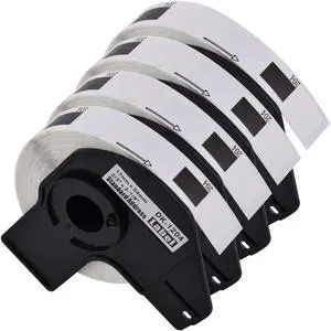 GREENCYCLE 4 Roll DK-1204 DK1204 Die-Cut Multipurpose Paper Labels 2/3" x 2-1/8" (0.66 in X 2.1 in) Compatible for Brother QL-1050 QL-1060N QL-1100 QL-1110NWB, 400 Labels/Roll,with Cartridge Frame GREENCYCLE 4 Roll DK-1204 DK1204 Die-Cut Multipurpose Paper Labels 2/3" x 2-1/8" (0.66 in X 2.1 in) Compatible for Brother QL-1050 QL-1060N QL-1100 QL-1110NWB, 400 Labels/Roll,with Cartridge Frame