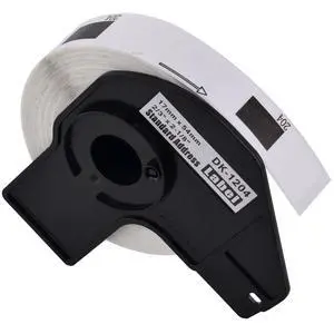 GREENCYCLE 1 Roll DK-1204 DK1204 Die-Cut Multipurpose Paper Labels 2/3" x 2-1/8" (0.66 in X 2.1 in) Compatible for Brother QL-1050 QL-1060N QL-1100 QL-1110NWB, 400 Labels/Roll,with Cartridge Frame GREENCYCLE 1 Roll DK-1204 DK1204 Die-Cut Multipurpose Paper Labels 2/3" x 2-1/8" (0.66 in X 2.1 in) Compatible for Brother QL-1050 QL-1060N QL-1100 QL-1110NWB, 400 Labels/Roll,with Cartridge Frame