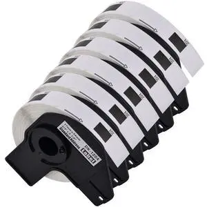 GREENCYCLE 6 Roll DK-1204 DK1204 Die-Cut Multipurpose Paper Labels 2/3" x 2-1/8" (0.66 in X 2.1 in) Compatible for Brother QL-1050 QL-1060N QL-1100 QL-1110NWB, 400 Labels/Roll,with Cartridge Frame GREENCYCLE 6 Roll DK-1204 DK1204 Die-Cut Multipurpose Paper Labels 2/3" x 2-1/8" (0.66 in X 2.1 in) Compatible for Brother QL-1050 QL-1060N QL-1100 QL-1110NWB, 400 Labels/Roll,with Cartridge Frame