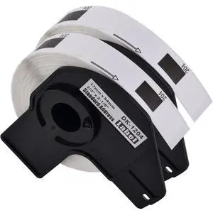 GREENCYCLE 2 Roll DK-1204 DK1204 Die-Cut Multipurpose Paper Labels 2/3" x 2-1/8" (0.66 in X 2.1 in) Compatible for Brother QL-1050 QL-1060N QL-1100 QL-1110NWB, 400 Labels/Roll,with Cartridge Frame GREENCYCLE 2 Roll DK-1204 DK1204 Die-Cut Multipurpose Paper Labels 2/3" x 2-1/8" (0.66 in X 2.1 in) Compatible for Brother QL-1050 QL-1060N QL-1100 QL-1110NWB, 400 Labels/Roll,with Cartridge Frame