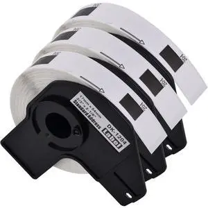 GREENCYCLE 3 Roll DK-1204 DK1204 Die-Cut Multipurpose Paper Labels 2/3" x 2-1/8" (0.66 in X 2.1 in) Compatible for Brother QL-1050 QL-1060N QL-1100 QL-1110NWB, 400 Labels/Roll,with Cartridge Frame GREENCYCLE 3 Roll DK-1204 DK1204 Die-Cut Multipurpose Paper Labels 2/3" x 2-1/8" (0.66 in X 2.1 in) Compatible for Brother QL-1050 QL-1060N QL-1100 QL-1110NWB, 400 Labels/Roll,with Cartridge Frame