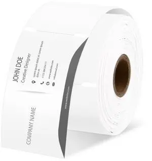 GREENCYCLE 1 Roll Compatible for Dymo LabelWriter 30374 Business and Appointment Cards Non Adhesive, 2" x 3.5" White, NOT FIT 550 & 5XL, 300 Labels Per Roll GREENCYCLE 1 Roll Compatible for Dymo LabelWriter 30374 Business and Appointment Cards Non Adhesive, 2" x 3.5" White, NOT FIT 550 & 5XL, 300 Labels Per Roll