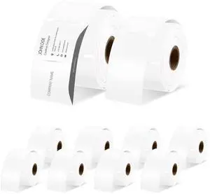 GREENCYCLE 10 Roll Compatible for Dymo LabelWriter 30374 Business and Appointment Cards Non Adhesive, 2" x 3.5" White, NOT FIT 550 & 5XL, 300 Labels Per Roll GREENCYCLE 10 Roll Compatible for Dymo LabelWriter 30374 Business and Appointment Cards Non Adhesive, 2" x 3.5" White, NOT FIT 550 & 5XL, 300 Labels Per Roll