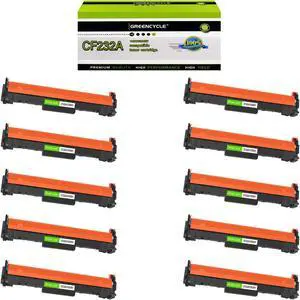 greencycle Compatible 32A Replacement for HP 32A Drum Unit CF232A use for Laserjet Pro M203d M203dn M203dw M227fdw M227fdn M227sdn M148dw M148fdw M118dw Printer (10-Pack)