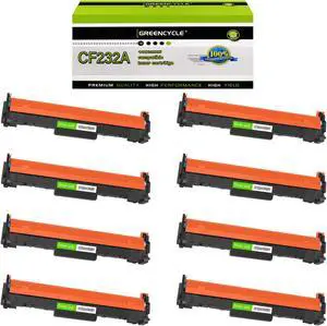 greencycle Compatible 32A Replacement for HP 32A Drum Unit CF232A use for Laserjet Pro M203d M203dn M203dw M227fdw M227fdn M227sdn M148dw M148fdw M118dw Printer (8-Pack)