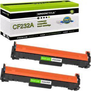 greencycle Compatible 32A Replacement for HP 32A Drum Unit CF232A use for Laser jet Pro M203d M203dn M203dw M227fdw M227fdn M227sdn M148dw M148fdw M118dw Printer (2-Pack)