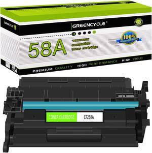 GREENCYCLE 18-Pack Compatible Toner Cartridge Replacement for HP 58A CF258A Work with Pro M404n M404dn MFP M428fdw M428dw M428fdn M406dn Series Printer [No Chip]