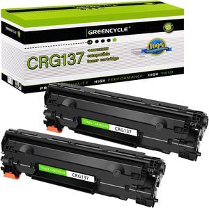 GREENCYCLE 2 Pack Compatible Black Toner Cartridge Replacement for Canon 137 CRG137 9435B001AA use in ImageClass LBP151dw D570 MF212w MF216n MF217w MF227dw MF229dw MF232w MF236n MF247dw Printer
