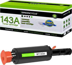 greencycle W1143A Compatible Toner Cartridge Replacement for HP 143A Black Toner Reload Kit Use for Laser Neverstop 1001nw Printer MFP 1202w1202nw 1201n  ink cartridge (1Pack)