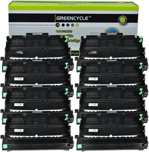 GREENCYCLE 8 Pack High Yield Black Cartridge Compatible for Brother DR360 Drum Unit Black use in DCP-7030 HL-2140 MFC-7340 Printer