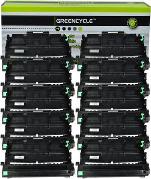 GREENCYCLE 10 Pack High Yield Black Cartridge Compatible for Brother DR360 Drum Unit Black use in DCP-7030 HL-2140 MFC-7340 Printer