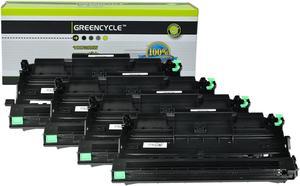 GREENCYCLE 4 Pack High Yield Black Cartridge Compatible for Brother DR360 Drum Unit Black use in DCP-7030 HL-2140 MFC-7340 Printer