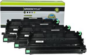 GREENCYCLE 3 Pack High Yield Black Cartridge Compatible for Brother DR360 Drum Unit Black use in DCP-7030 HL-2140 MFC-7340 Printer