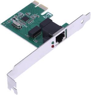 PCI Express PCI-E Network Controller Card 10/100/1000Mbps Ethernet PCIe RJ45 Lan Card Adapter Converter Networking Cards