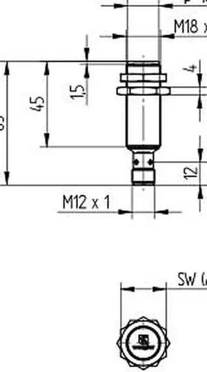 Wenglor Sensor Switch I18H008  PNP New