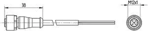 Wenglor S23-10M Connecting Line  New