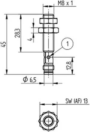 Wenglor Proximity Switch Sensor I08H021 PNP New
