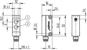 Wenglor Reflex Sensors HK12PA7 PNP New