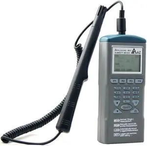 AZ-9651 Hygrometer Logger Dataloggers With Programmer New