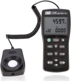TES-1339 Digital Lux Light Meter Tester 0.01 To 999900 Lux Autoranging
