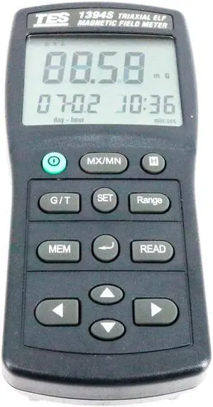 TES-1394 EMF Tester Gauss Electromagnetic Field Meter