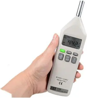 TES-1150 Volume Meter Noise Measuring  AC / DC Output 0.1dB