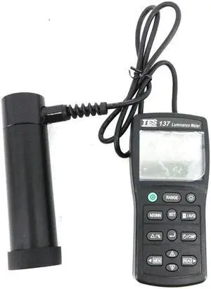 TES-137 Luminance Meter with Dual Display Original from TLCD Lightness Teste