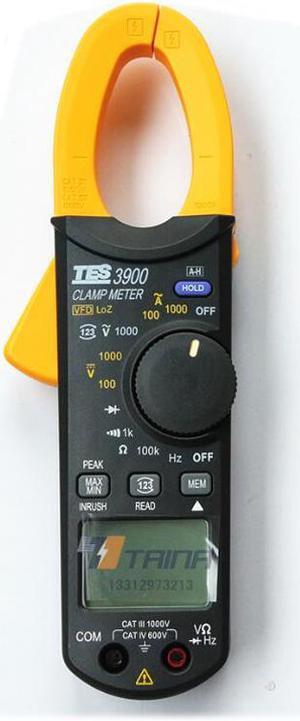 TES-3900 Clamp Meter/Trme Clamp Meter CAT III 1000V / CAT IV 600V New