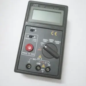 TES-1600 Insulation Tester 200M /250V 200M /500V 2000M /1000V LCD Display