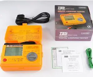 TES-1800A (230V) Digital LOOP/PSC Tester Meter Loop Impedance 20/200/2000 W
