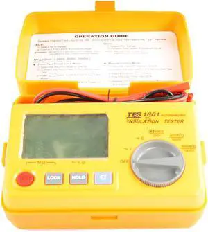 TES-1601 Auto Ranging Insulation Tester Auto Zero&Data Hold New