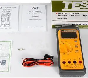 TES-2712 LCR Digital Multimeter Inductance, Capacitance,Ohm Measurement Tester