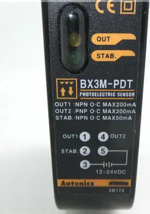 Autonics BX3M-PDT Photoelectric Sensors AC/DC Type New 1PCS Autonics BX3M-PDT Photoelectric Sensors AC/DC Type New 1PCS