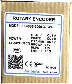 Autonics  E40S6-2000-3-N-24 Rotary Encoders Incremental Type NPN New 1PCS
