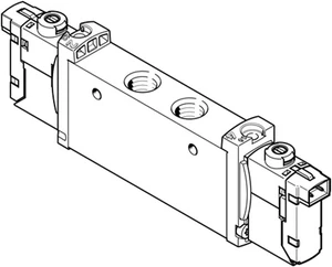 FESTO VUVG-L14-B52-T-G18-1H2L-W1 Air Solenoid Valve 577319 Valve Size 14mm FESTO VUVG-L14-B52-T-G18-1H2L-W1 Air Solenoid Valve 577319 Valve Size 14mm