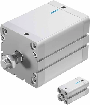 FESTO ADN-20-135-A-P-A-S2 536233 Compact Air Cylinder New FESTO ADN-20-135-A-P-A-S2 536233 Compact Air Cylinder New