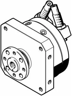 FESTO DSM-32-270-CC-FW-A-B 547585 Rotary Actuator New