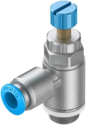 FESTO GRLA-1/8-QS-4-RS-D 197580 One-way Flow Control Valve New FESTO GRLA-1/8-QS-4-RS-D 197580 One-way Flow Control Valve New