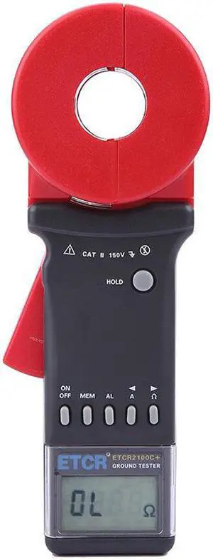 ETCR2100C+ Multi-Function Clamp Earth Resistance Tester