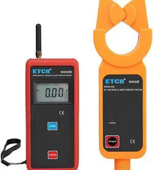 ETCR9000B Wireless Transmission H/L Voltage Clamp Meter Tester AC