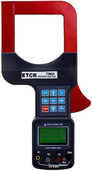 ETCR7300A Large Caliber Three Phase Power Tester AC 0.0A-2000A NEW
