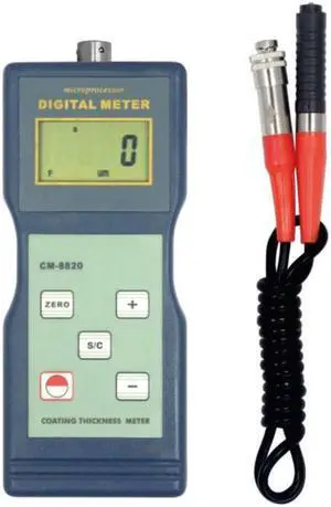 LANDTEK CM-8820 Magnetic Induction Coating Thickness Meter Tester 2000um