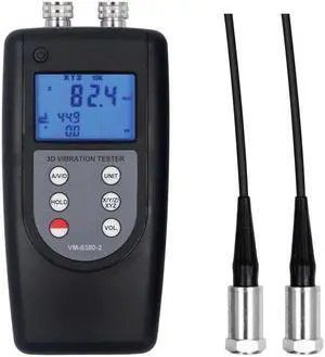 LANDTEK VM6380-2 Vibration Meter Wide Frequency Range (10Hz~10kHz) New