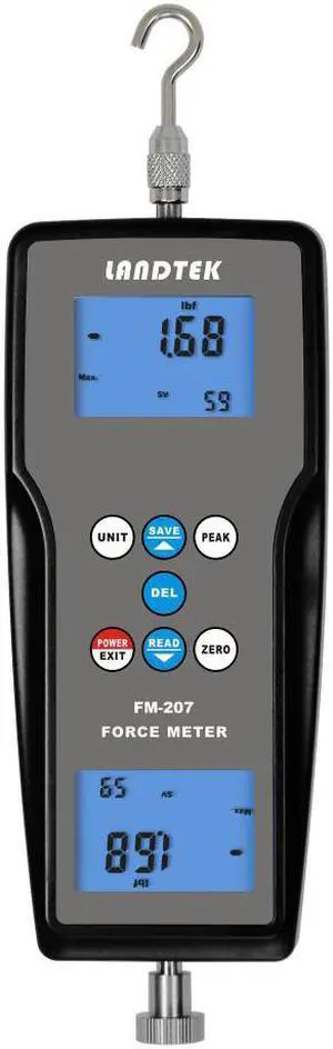 LANDTEK FM207 Digital Force Gauge Meter FM-207 With Data Memory Function