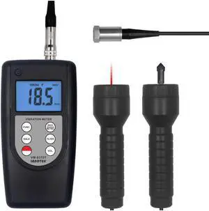 LANDTEK VM-6370T Portable Digital Vibration Tachometer meter Rotation rate