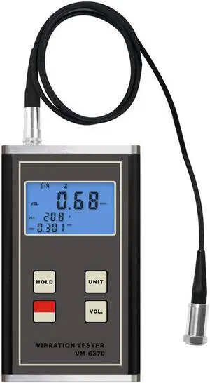 LANDTEK VM6370 Vibration Meter Moving Machinery Imbalance and Deflecting NEW