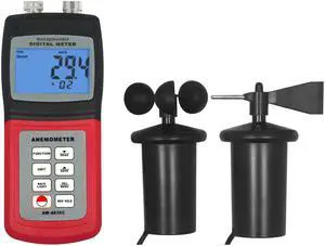 LANDTEK AM-4836C Digital Anemometer Handheld Wind Speed Anemometer
