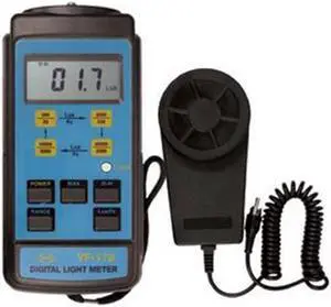 TENMARS YF-172 LCD Display Digital Lux Meter Illuminometer Light Meter New