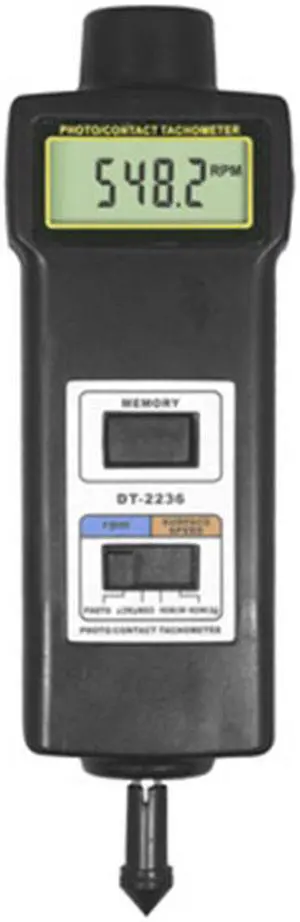 LANDTEK DT-2236 Photo/ Contact Laser Speedometer Surface Speed Tester LANDTEK DT-2236 Photo/ Contact Laser Speedometer Surface Speed Tester